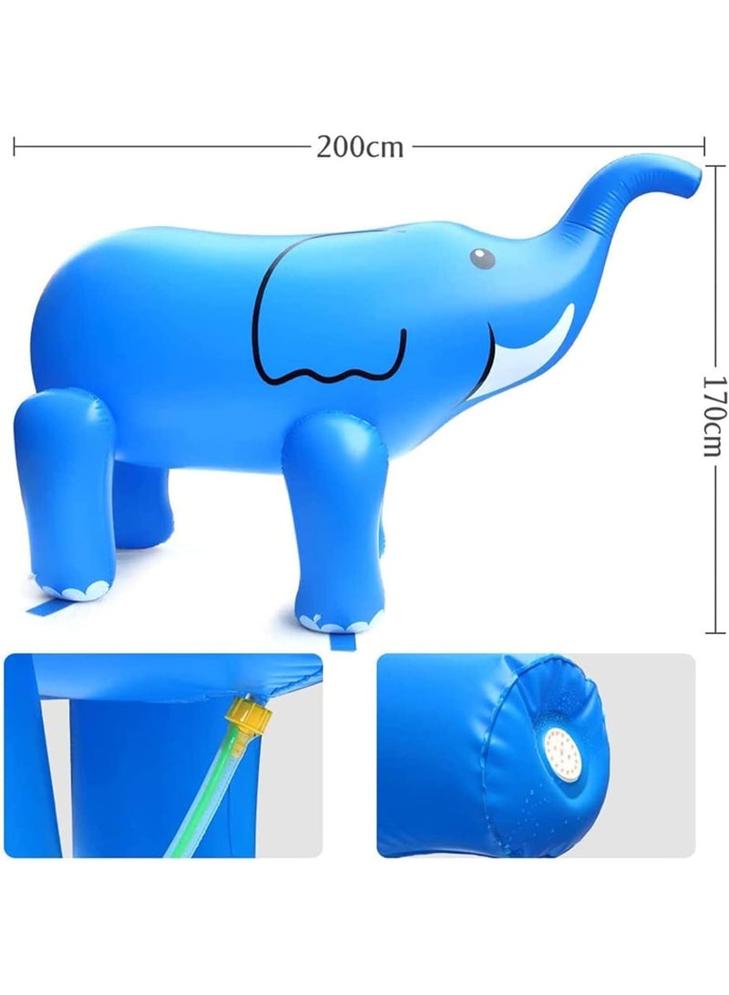 TAPIT Inflatable Water Sprinkler Elephant Outdoor Patio Summer Pool Party Water Toys for Backyard Use - Image 5